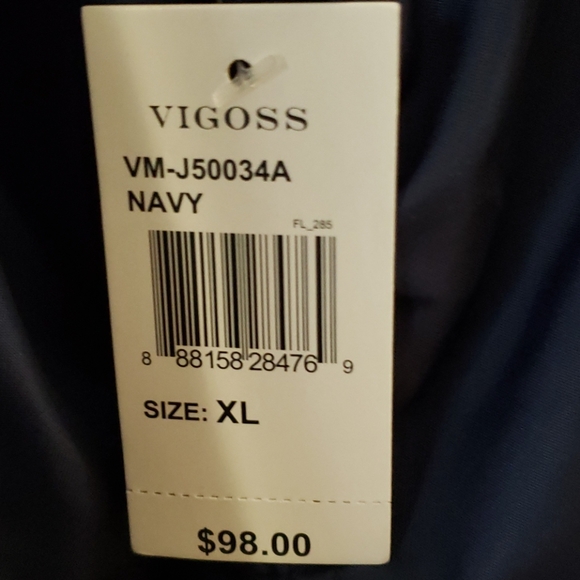 NEW (MENS) Vigoss Spring Bomber Jacket - Picture 6 of 11